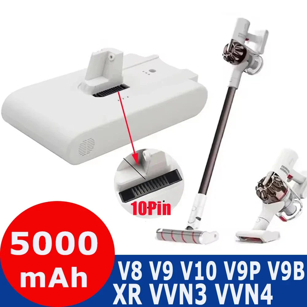 (Origin) V9 V10 Lithium Battery for Dreame V8 V9 V10 V9P XR VVN3 VVN4 Handheld Cordless Vacuum Cleaner Parts Replacement Battery
(Origin) V9 V10 Lithium Battery for Dreame V8 V9 V10 V9P XR VVN3 VVN4 Handheld Cordless Vacuum Cleaner Parts Replacement Battery