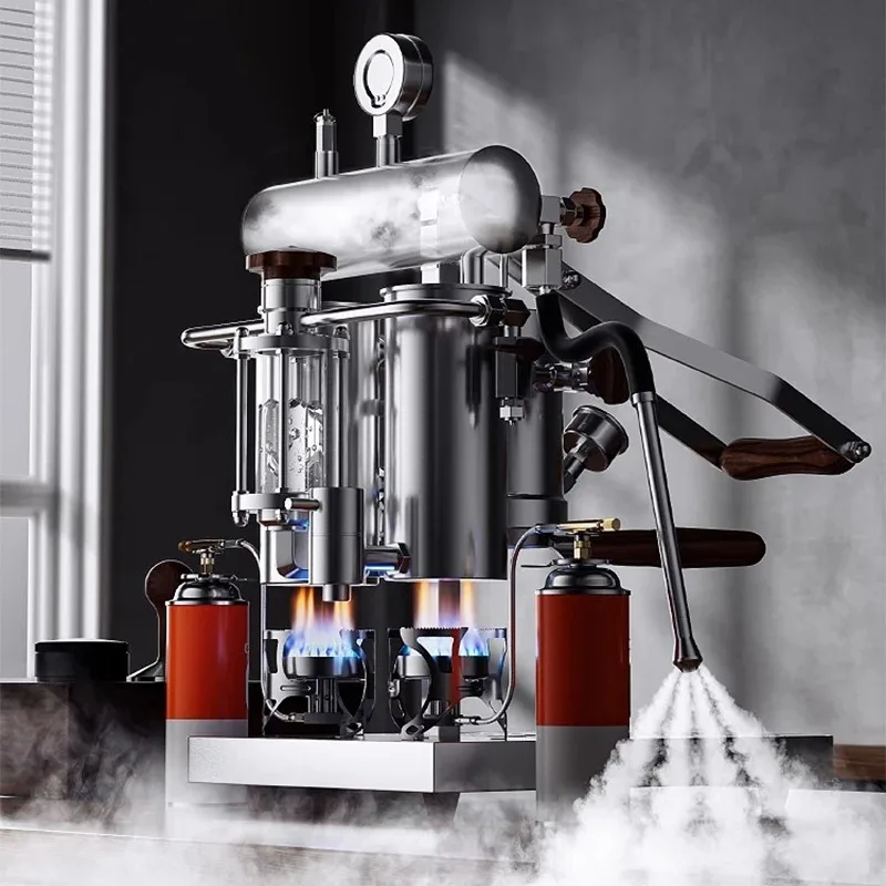 4/4S Hand-pressed coffee machine, household Italian-style variable pressure lever coffee machine, steam milk frother
4/4S Hand-pressed coffee machine, household Italian-style variable pressure lever coffee machine, steam milk frother