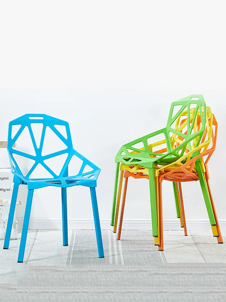 GY Nordic Modern Minimalist Dining Chair Geometric Hollow out Creative Adult Armchair Leisure Conference Negotiation Chair
GY Nordic Modern Minimalist Dining Chair Geometric Hollow out Creative Adult Armchair Leisure Conference Negotiation Chair