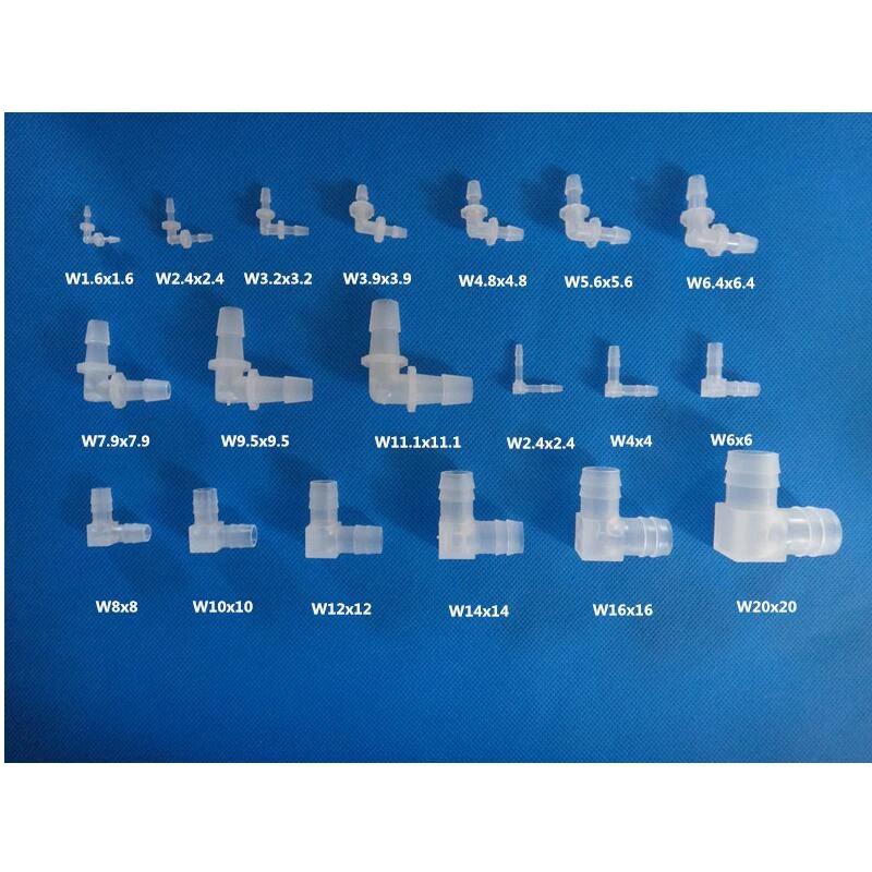 Plastic Pipe Fitting 1.6mm - 20mm Pagoda Barb Equal 2 Way Elbow Fish Tank PP Insert Hose Connector for Home Garden
Plastic Pipe Fitting 1.6mm - 20mm Pagoda Barb Equal 2 Way Elbow Fish Tank PP Insert Hose Connector for Home Garden