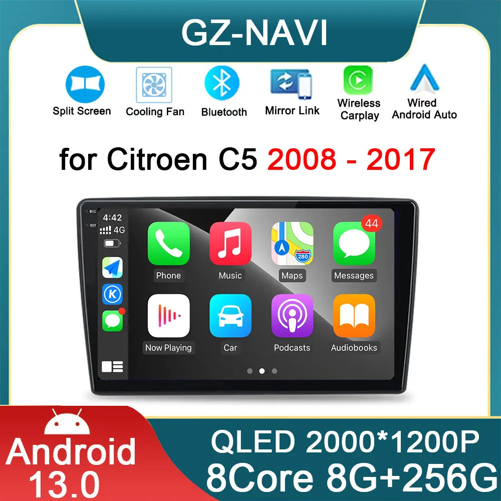 Android13 Autoradio for Citroen C5 2008 2009 2010 2011-2017 Car Radio Multimedia Player Touch Screen Car Stereo Wireless Carplay
Android13 Autoradio for Citroen C5 2008 2009 2010 2011-2017 Car Radio Multimedia Player Touch Screen Car Stereo Wireless Carplay