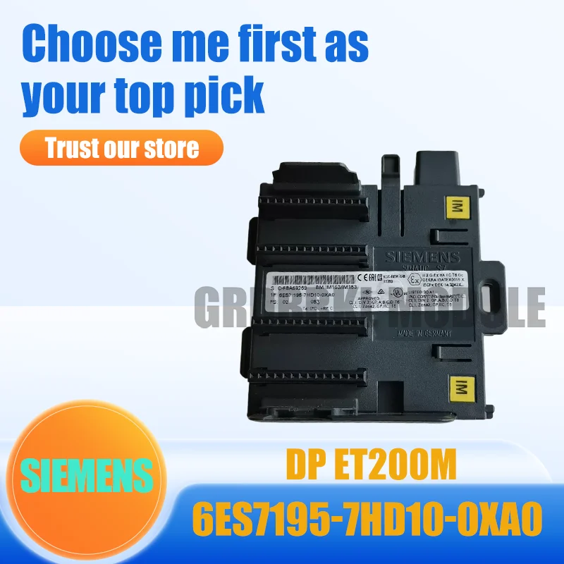 New Original SIEMENS 6ES7195-7HD10-0XA0 6ES7195-7HB00-0XA0 6ES7332-5RD00-0AB0 PLC Module
New Original SIEMENS 6ES7195-7HD10-0XA0 6ES7195-7HB00-0XA0 6ES7332-5RD00-0AB0 PLC Module