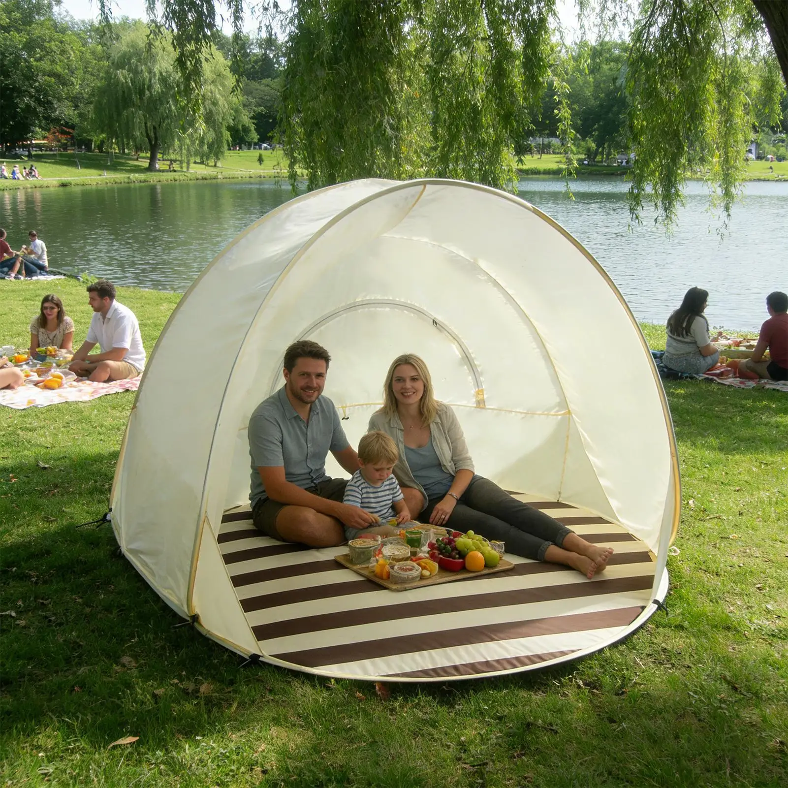 Portable Automatic PopUp Camping Tent for 2-4 People Instant Setup Sunshade Tent UV Protection Picnic Tent Outdoor
Portable Automatic PopUp Camping Tent for 2-4 People Instant Setup Sunshade Tent UV Protection Picnic Tent Outdoor