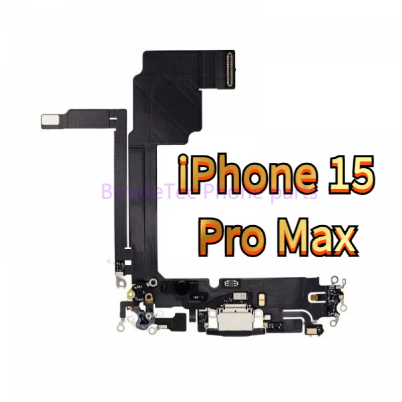 Original Dock Connector Charging Port Flex Cable Replacement for iPhone 15 Pro Max
Original Dock Connector Charging Port Flex Cable Replacement for iPhone 15 Pro Max