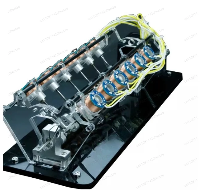Электромагнитная модель двигателя DIY V8 4/12-цилиндровая, электромагнитный мотор, модель для обучения физике электрических и магнитных преобразований
Электромагнитная модель двигателя DIY V8 4/12-цилиндровая, электромагнитный мотор, модель для обучения физике электрических и магнитных преобразований