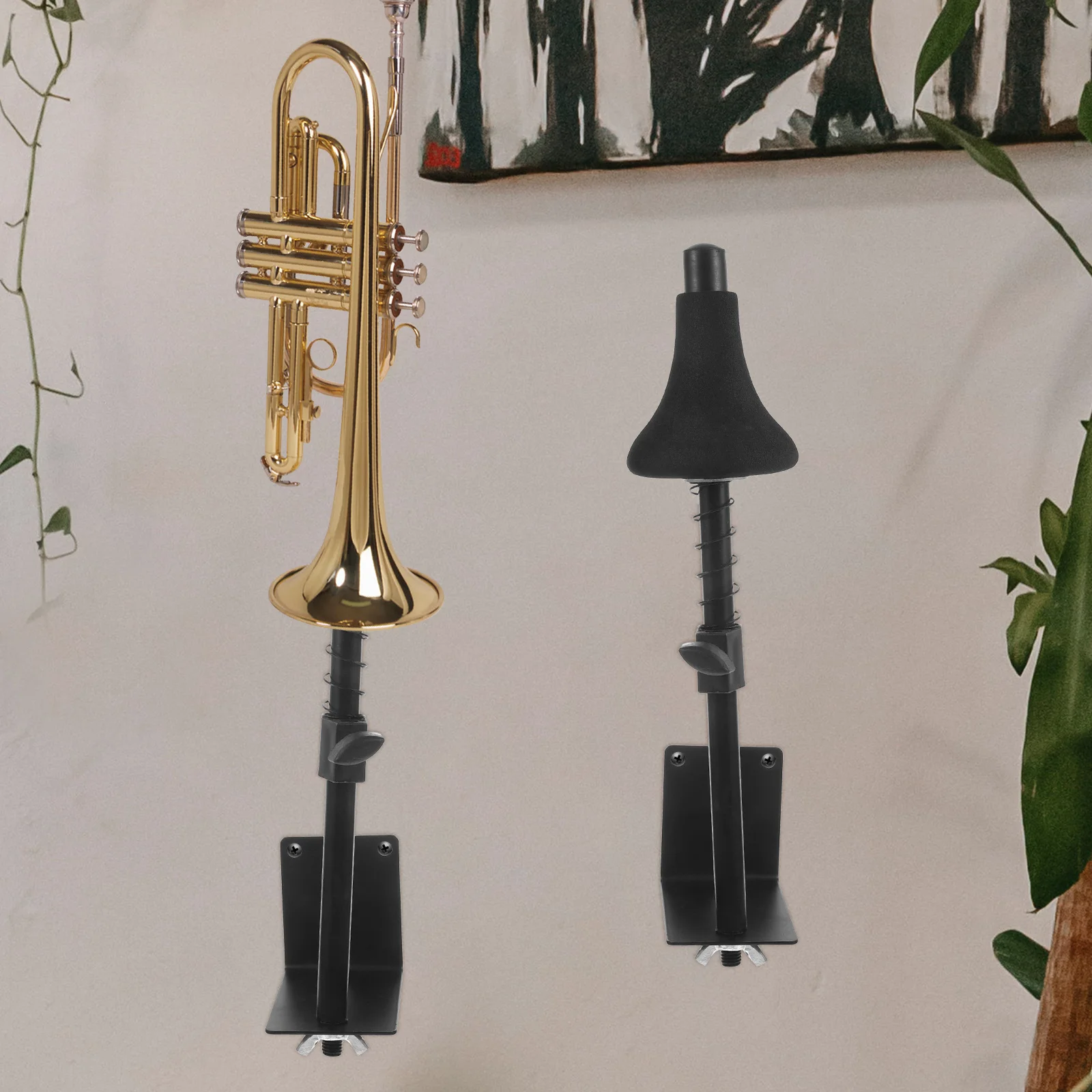 Trumpet Hanger Wall Mounted Small Horn Hook For Wind Instrument Storage Holder Display Stand Brass Instrument Accessory
Trumpet Hanger Wall Mounted Small Horn Hook For Wind Instrument Storage Holder Display Stand Brass Instrument Accessory