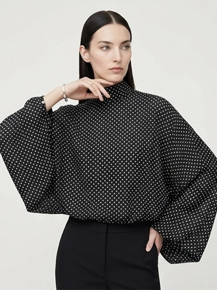 Polka Dot Midi Women's T-shirt Fashion Chic Puff Sleeve Smocked Waist Retro Tie Waist Maxi Outwear 2026 Picnic Daily Fashion Top
Polka Dot Midi Women's T-shirt Fashion Chic Puff Sleeve Smocked Waist Retro Tie Waist Maxi Outwear 2026 Picnic Daily Fashion Top