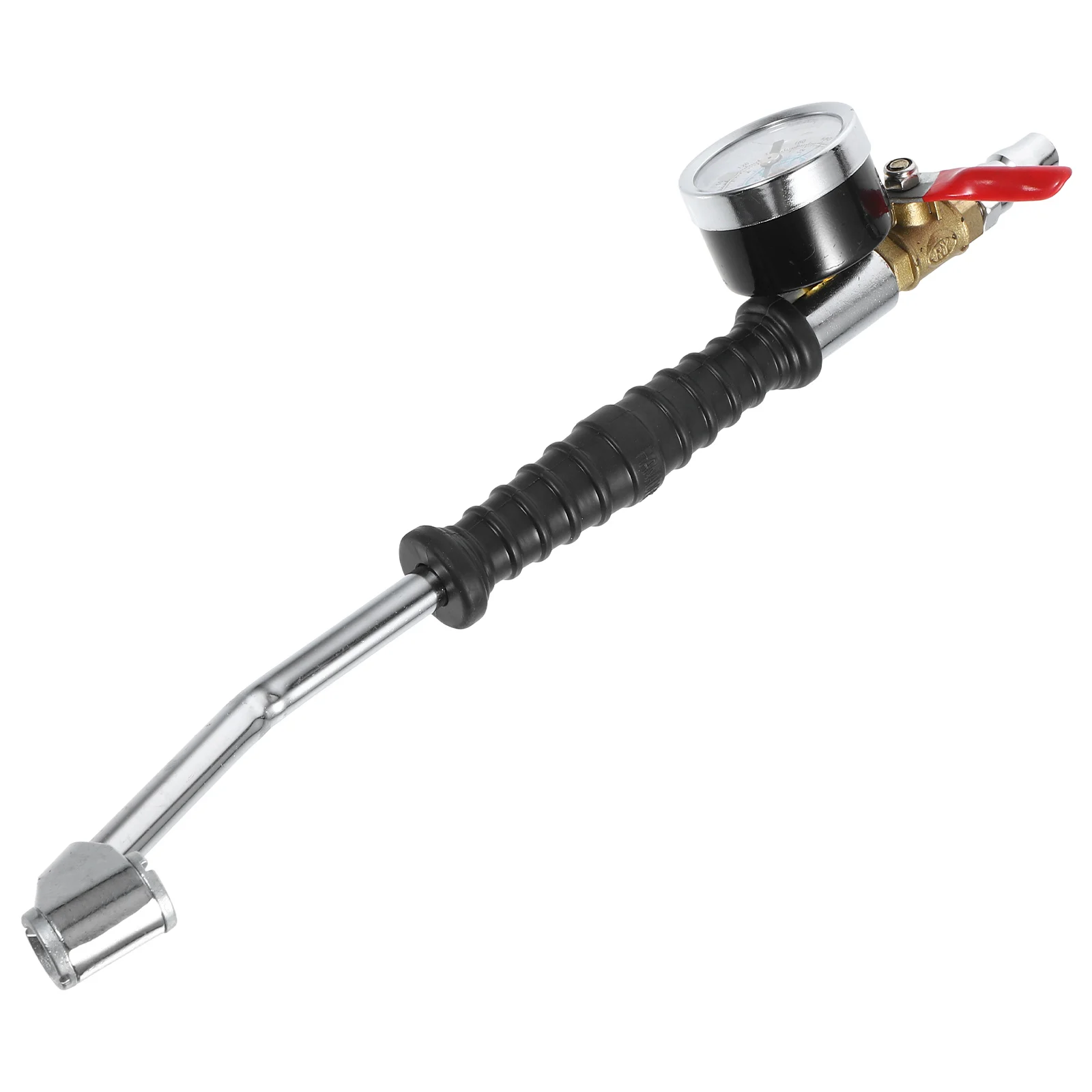 Car Tire Inflator Chuck with Gauge for Trucks Heavy Duty Pressure Meter Tool Tyre Inflate Accessories 
Car Tire Inflator Chuck with Gauge for Trucks Heavy Duty Pressure Meter Tool Tyre Inflate Accessories