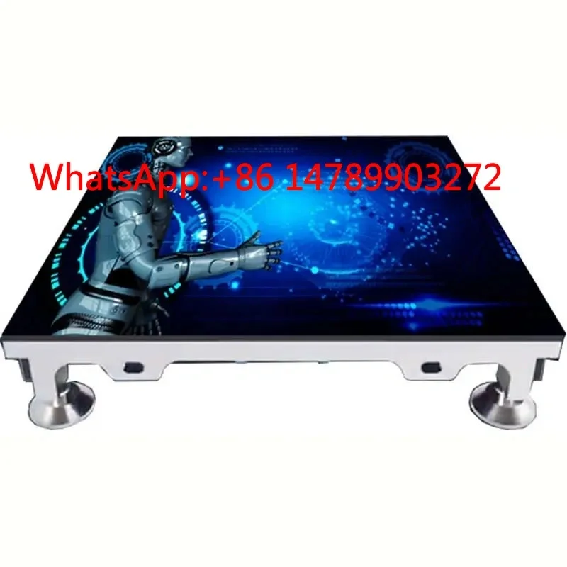 P4.81 LED Floor Tile Waterproof Interactive Energy-Saving Floor LED Display Screen
P4.81 LED Floor Tile Waterproof Interactive Energy-Saving Floor LED Display Screen