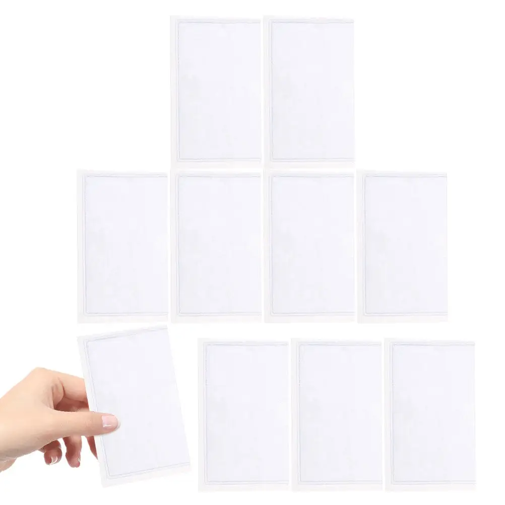 10Pcs Adhesive Parking Permit Holder Car Card Sleeve PVC Clear Protective Plastic Holder for Parking Tickets Labels
10Pcs Adhesive Parking Permit Holder Car Card Sleeve PVC Clear Protective Plastic Holder for Parking Tickets Labels