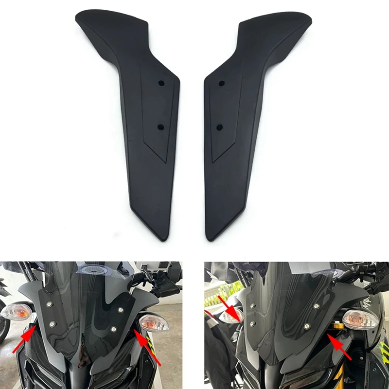 Motorcycle Front Windshield Fairing Winglets Protector Guard Cover For Yamaha MT-15 MT 15 2018-2021 Replacement
Motorcycle Front Windshield Fairing Winglets Protector Guard Cover For Yamaha MT-15 MT 15 2018-2021 Replacement
