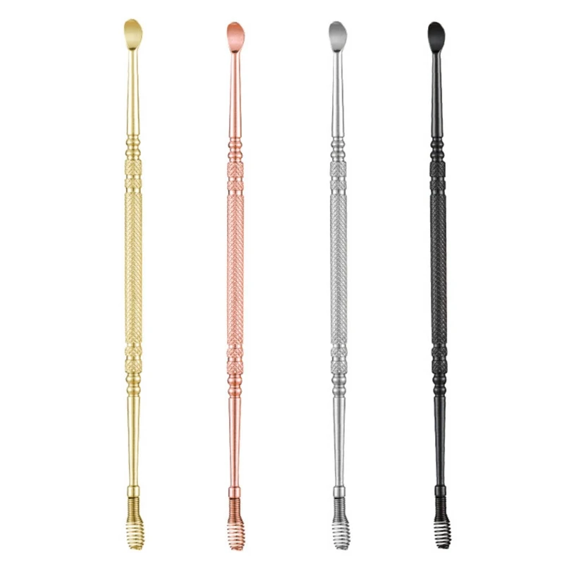 40JD Double Heads Ear Pick Spoon 360°Spiral Earwax Remover Metal Ears Cleaning Tool
40JD Double Heads Ear Pick Spoon 360°Spiral Earwax Remover Metal Ears Cleaning Tool