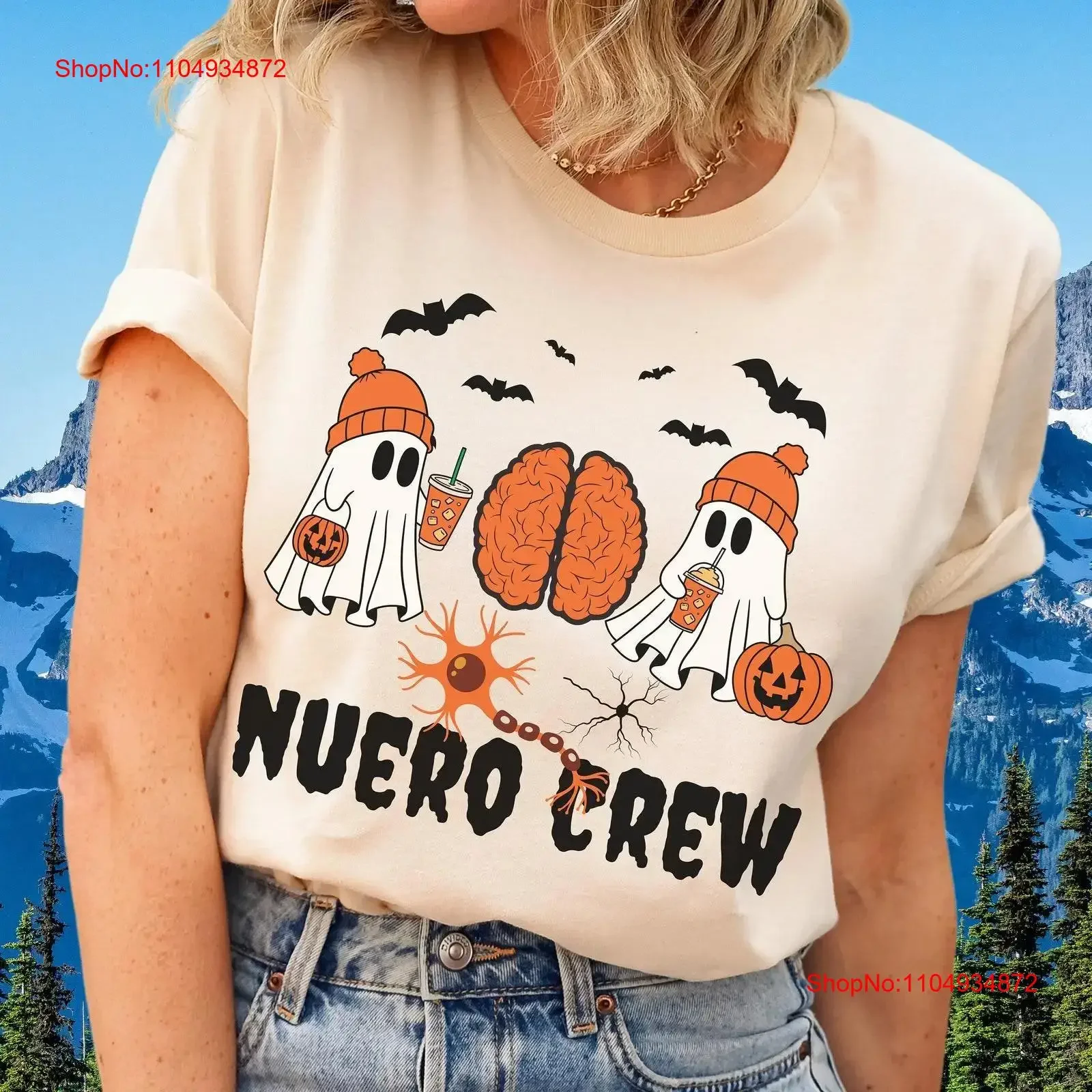 Funny Neuro Nurse Halloween T Shirt Anatomical Brain Anatomy Cute Ghosts Scientist Neurology Science Teacher vintage Washed
Funny Neuro Nurse Halloween T Shirt Anatomical Brain Anatomy Cute Ghosts Scientist Neurology Science Teacher vintage Washed