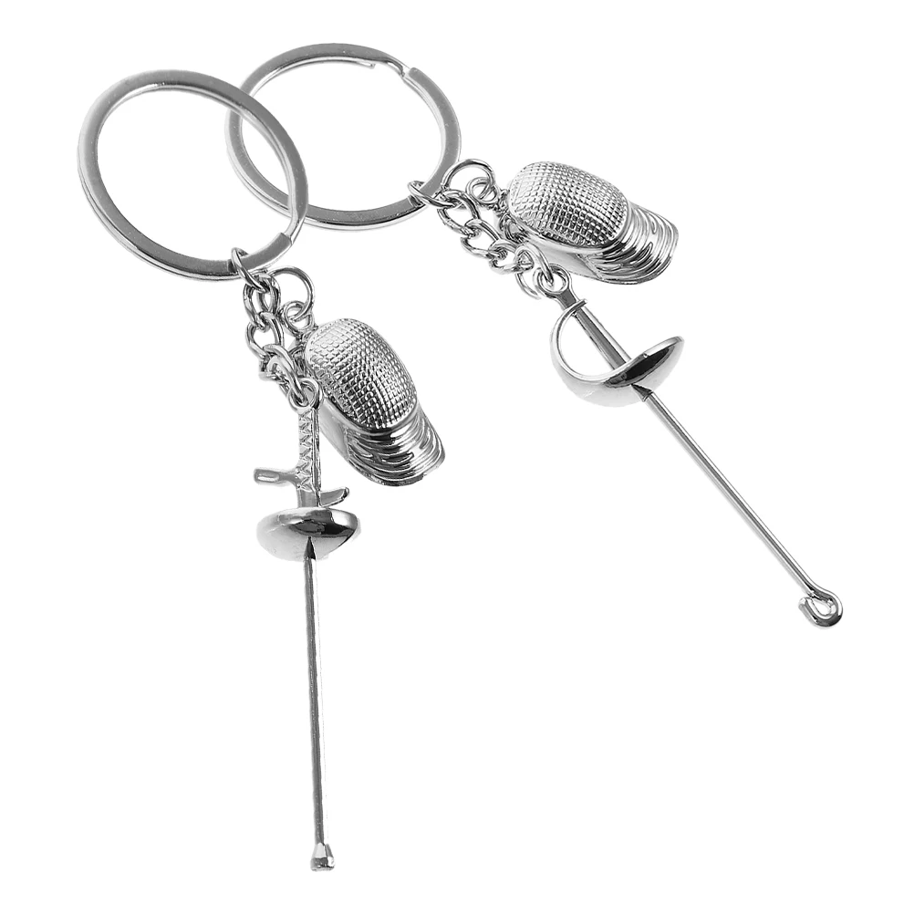Epee Keychain Fencing Gifts Heavy Sword Souvenirs Backpack Pendant Bag Key Ring Christmas Favors Car Chain
Epee Keychain Fencing Gifts Heavy Sword Souvenirs Backpack Pendant Bag Key Ring Christmas Favors Car Chain