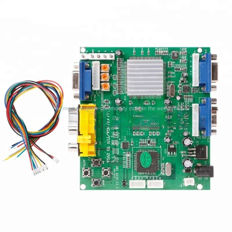 GBS-8220EGA/CGA в VGA, низкое решение в плата преобразования с высоким разрешением, плата преобразования с двойным выходом, решение высокой четкости
GBS-8220EGA/CGA в VGA, низкое решение в плата преобразования с высоким разрешением, плата преобразования с двойным выходом, решение высокой четкости