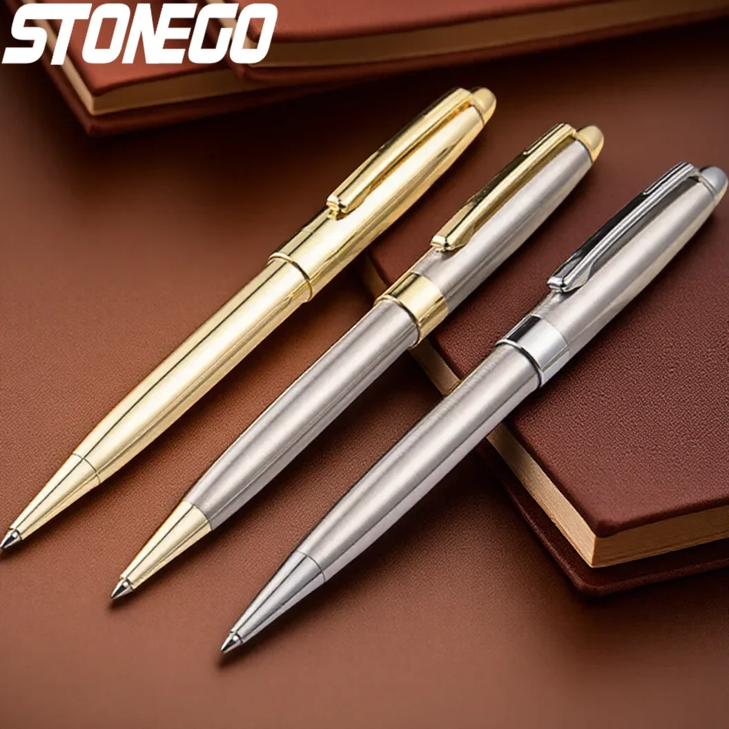 STONEGO выдвижная шариковая ручка гладкое письмо элегантная ручка для подписи подарок для мужчин дамы офисные школьные принадлежности
STONEGO выдвижная шариковая ручка гладкое письмо элегантная ручка для подписи подарок для мужчин дамы офисные школьные принадлежности
