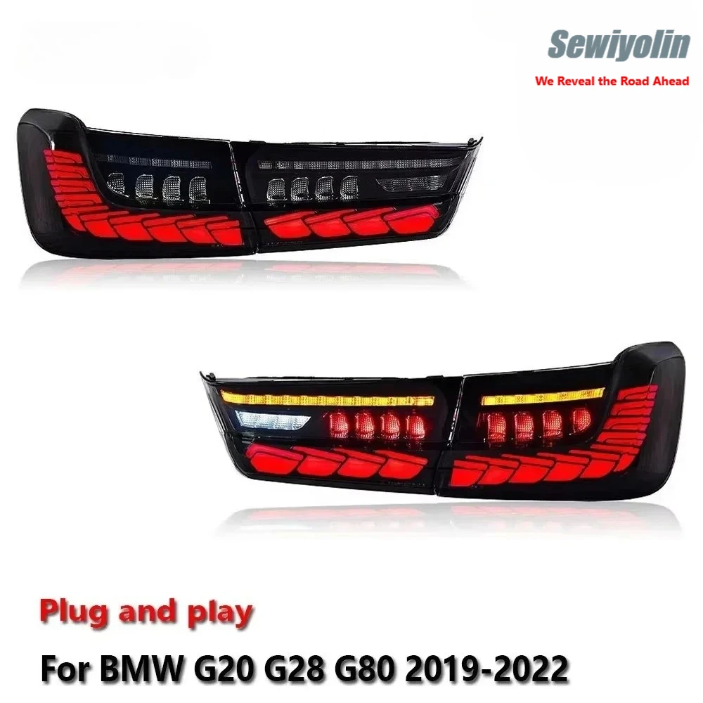 Sewiyolin Car LED Tail Light Parts For BMW G20 G28 G80 2019-2022 Auto Rear Fog DRL Brake Turn Signal Lamp Plug And Play
Sewiyolin Car LED Tail Light Parts For BMW G20 G28 G80 2019-2022 Auto Rear Fog DRL Brake Turn Signal Lamp Plug And Play