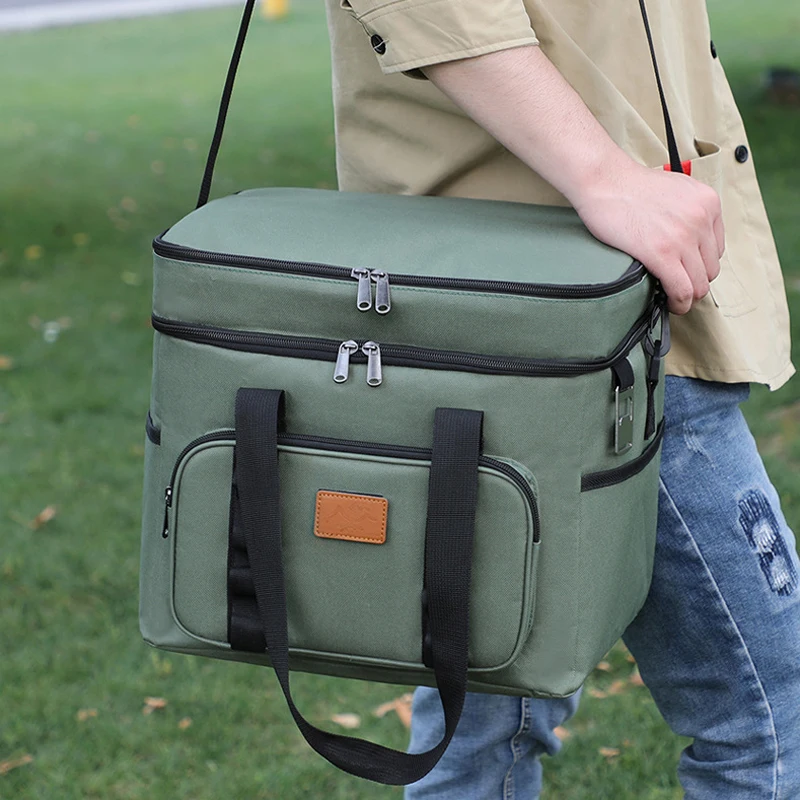 Multifunctional Portable Double Layer Lunch Bags Food Box Durable Camping Oxford Backpacks Icebox Large Capacity Picnic Durable
Multifunctional Portable Double Layer Lunch Bags Food Box Durable Camping Oxford Backpacks Icebox Large Capacity Picnic Durable