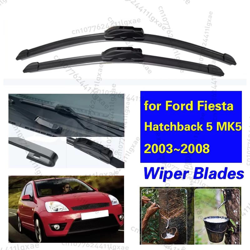 for Ford Fiesta Hatchback 5 MK5 2003~2008 Front Windscreen Wipers Car Accessories Car Wiper Blade 2004 2005 2006 2007
for Ford Fiesta Hatchback 5 MK5 2003~2008 Front Windscreen Wipers Car Accessories Car Wiper Blade 2004 2005 2006 2007