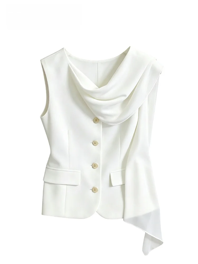 Cara CLUB plus Size Casual Sleeveless Women's Vest Summer New Style Plump Sister Elegant Design Top Shoulder Shawl
Cara CLUB plus Size Casual Sleeveless Women's Vest Summer New Style Plump Sister Elegant Design Top Shoulder Shawl