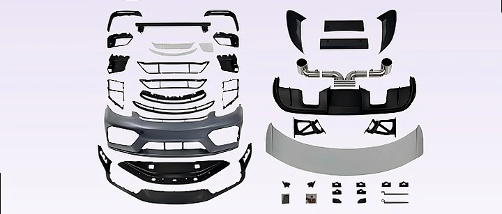 Facelift Refit Body Kit for 2016-2023 718 Upgrade 1 Year Warranty
Facelift Refit Body Kit for 2016-2023 718 Upgrade 1 Year Warranty