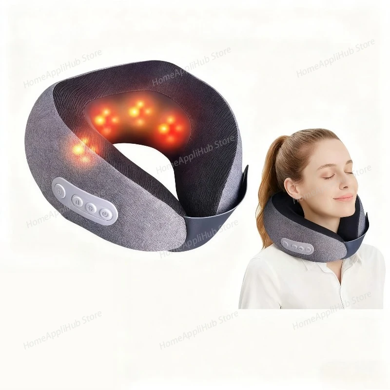 Portable U-shaped Neck Massager Electric Neck and Shoulder Vibration Massage Single Button Operation Suitable for Travel Work
Portable U-shaped Neck Massager Electric Neck and Shoulder Vibration Massage Single Button Operation Suitable for Travel Work