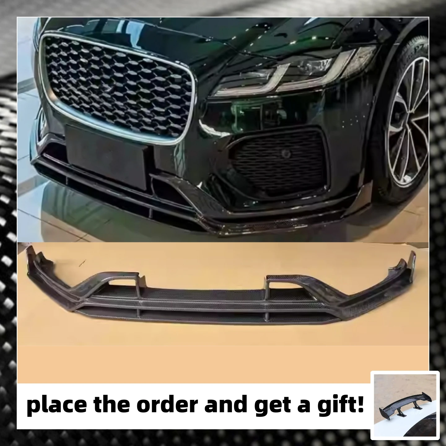 For Jaguar XFL 2021-2024 Modified New Style Carbon Fiber Front Lip Double-layer Carbon Fiber Car Front Shovel
For Jaguar XFL 2021-2024 Modified New Style Carbon Fiber Front Lip Double-layer Carbon Fiber Car Front Shovel