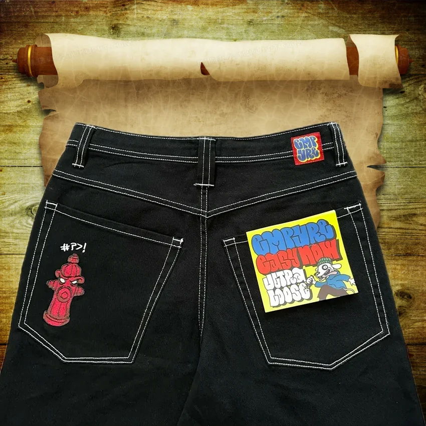 Y2k 2024 New Small Fire Hydrant Pattern Denim Shorts Summer Trend New American Retro Casual Shorts for Street Wear Sweatpants
Y2k 2024 New Small Fire Hydrant Pattern Denim Shorts Summer Trend New American Retro Casual Shorts for Street Wear Sweatpants