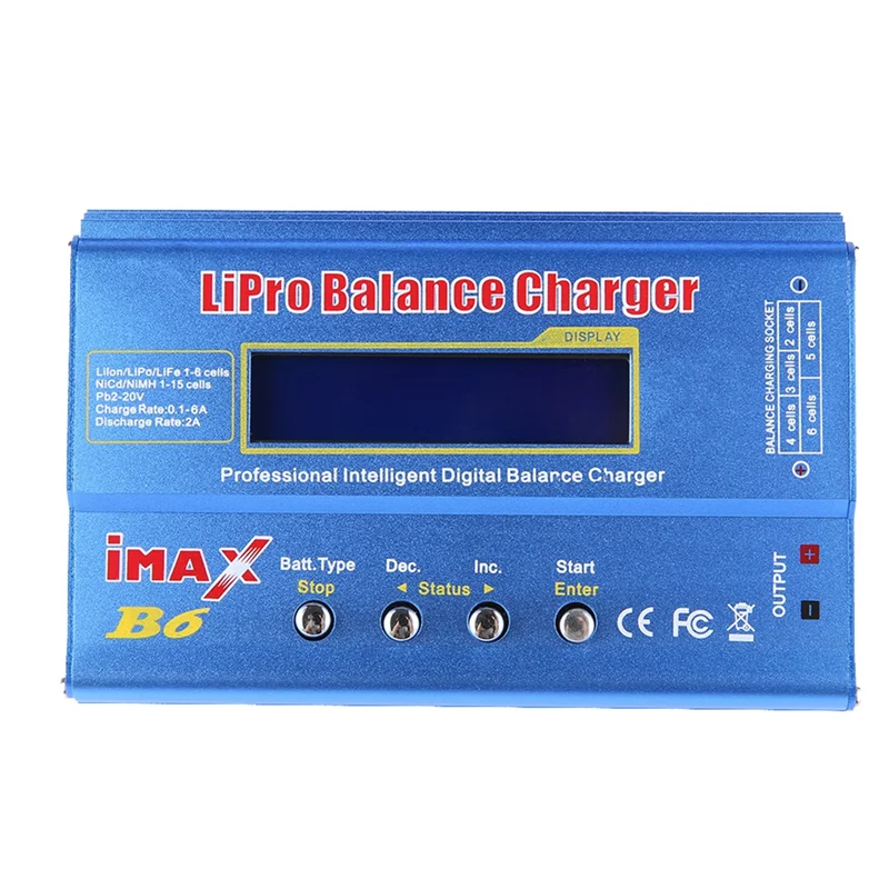 ABUM-для IMAX B6 80 Вт Зарядное устройство Lipo + Т-образная вилка Lipo Nimh Li-Ni-Cd Цифровое зарядное устройство Lipro Balance Зарядное устройство EU Plug Du
ABUM-для IMAX B6 80 Вт Зарядное устройство Lipo + Т-образная вилка Lipo Nimh Li-Ni-Cd Цифровое зарядное устройство Lipro Balance Зарядное устройство EU Plug Du