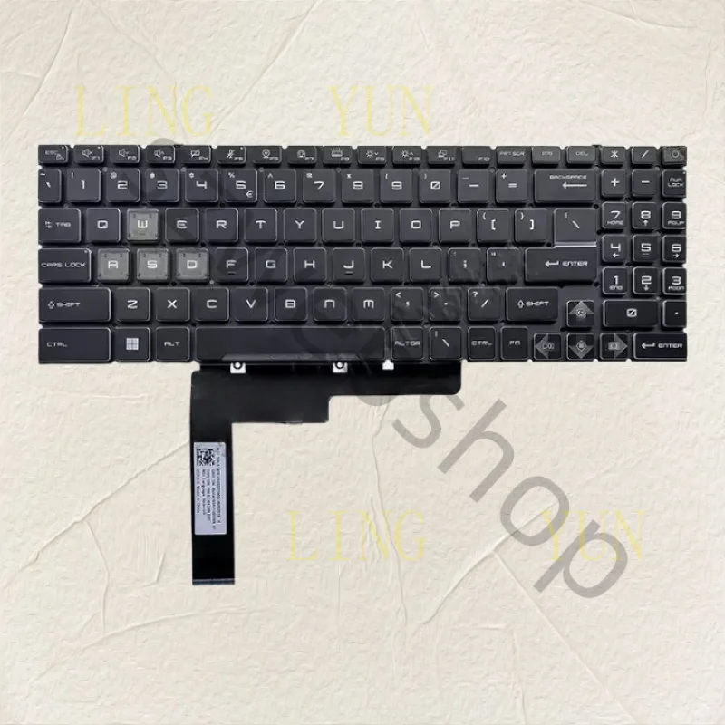 Новая клавиатура с подсветкой для MSI Katana 17 B13UCXK B12VEK B13VGK B13VFK A17 AI B8VF (US-раскладка)
Новая клавиатура с подсветкой для MSI Katana 17 B13UCXK B12VEK B13VGK B13VFK A17 AI B8VF (US-раскладка)