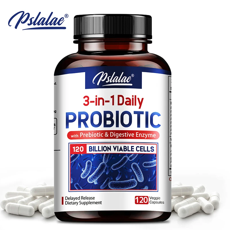 Probiotics + Prebiotics + Digestive Enzymes - Relieves Gas, Bloating, Promotes Digestive Health, and Maintains Intestinal Health
Probiotics + Prebiotics + Digestive Enzymes - Relieves Gas, Bloating, Promotes Digestive Health, and Maintains Intestinal Health