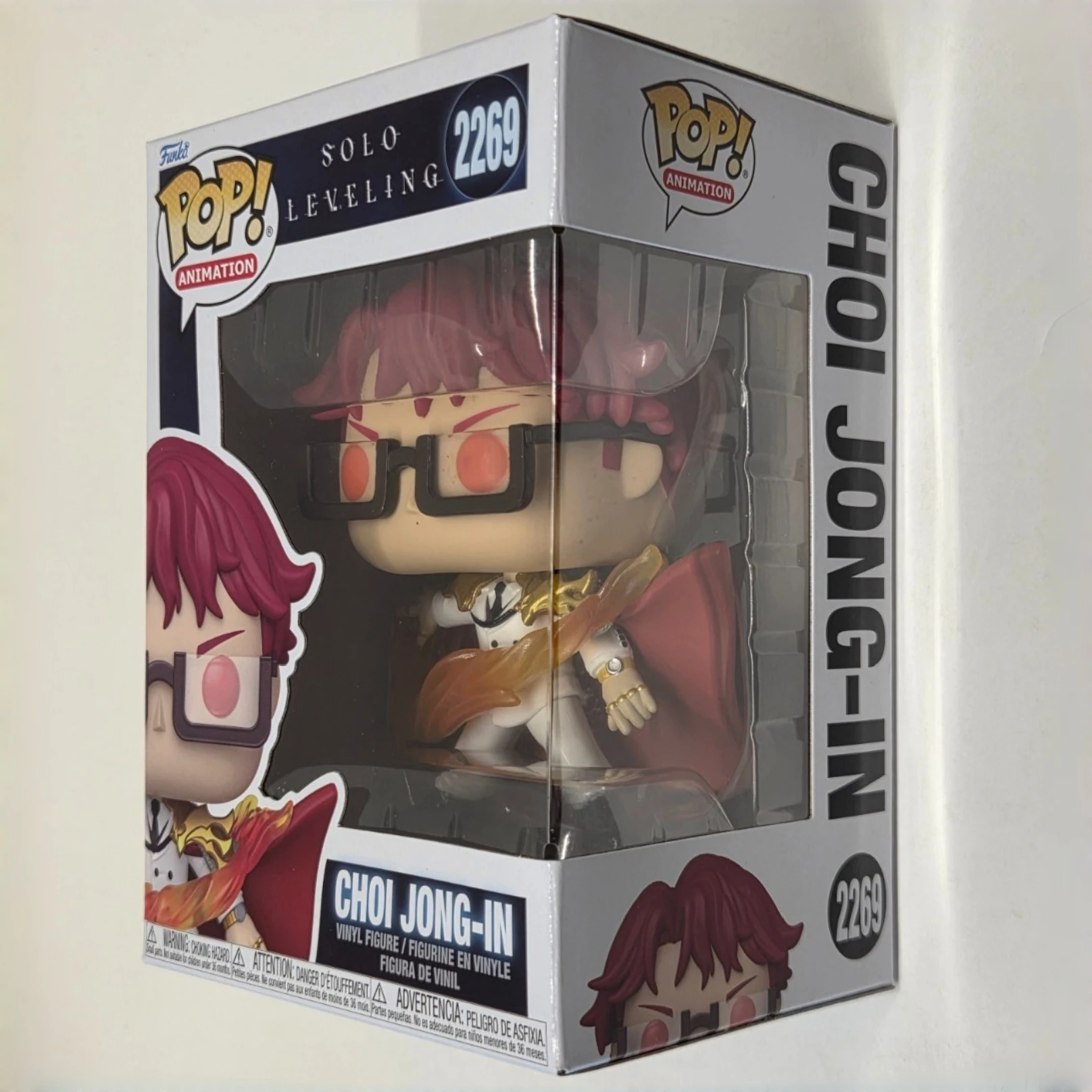 Funko Pop Solo Leveling Choi Jong-in Vinyl Figure #2269 Official Licensed Limited Edition Collectible Statue Anime Fans Toy Gift
Funko Pop Solo Leveling Choi Jong-in Vinyl Figure #2269 Official Licensed Limited Edition Collectible Statue Anime Fans Toy Gift