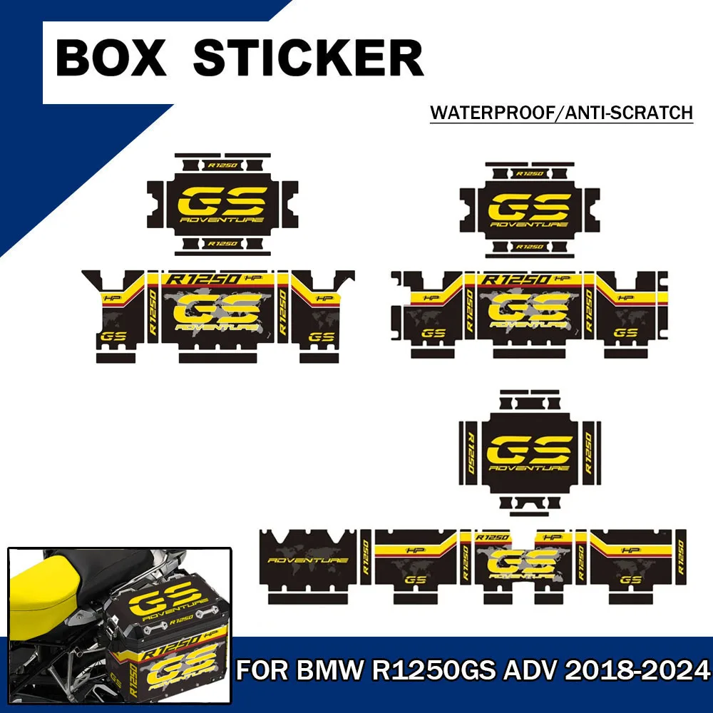 Motorcycle Aluminum Box Sticker Panniers Top Case Decals For BMW R1250GS Adventure HP 2018 2019-2022 2023 2024 R 1250 GS ADV GSA
Motorcycle Aluminum Box Sticker Panniers Top Case Decals For BMW R1250GS Adventure HP 2018 2019-2022 2023 2024 R 1250 GS ADV GSA