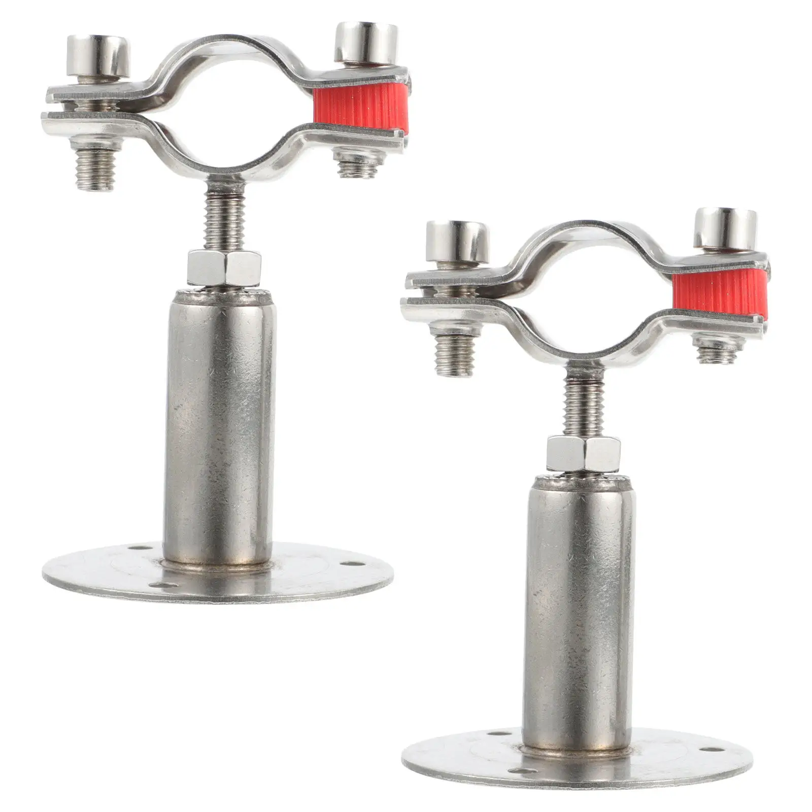 2Pcs Adjustable Stainless Steel Pipe Clamp Bracket Heavy-Duty Wall Mounted Support for 54-57Mm Water Pipe Fixing Clips
2Pcs Adjustable Stainless Steel Pipe Clamp Bracket Heavy-Duty Wall Mounted Support for 54-57Mm Water Pipe Fixing Clips