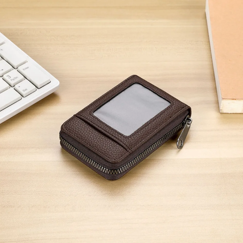 Fashion Multi-slot Organ Card Bag Portable Vertical Coin Purse Business Zipper Handheld Bag Gifts
Fashion Multi-slot Organ Card Bag Portable Vertical Coin Purse Business Zipper Handheld Bag Gifts