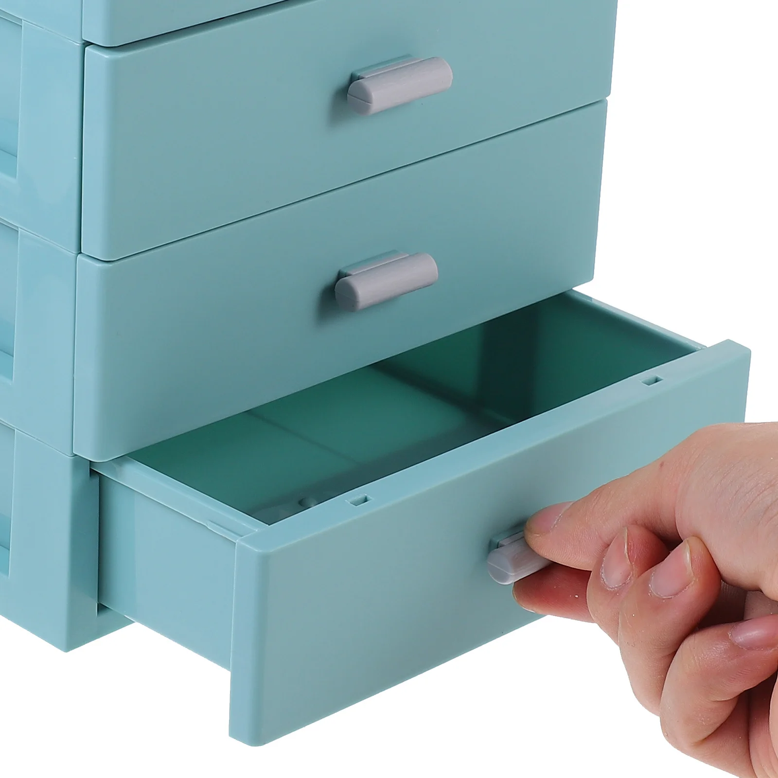 Tiered Drawer Desktop Organizer Blue PP Storage Cabinet Multi-Function Desk Organizer for Stationery Makeup Office Desktop
Tiered Drawer Desktop Organizer Blue PP Storage Cabinet Multi-Function Desk Organizer for Stationery Makeup Office Desktop