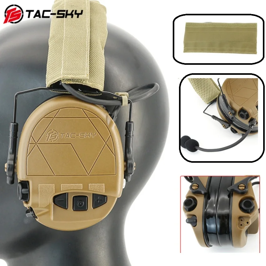 Electronic Active Noise Cancelling Shooting Headphones TAC300, Dual-Mode Hearing Protection Hunting Earmuffs
Electronic Active Noise Cancelling Shooting Headphones TAC300, Dual-Mode Hearing Protection Hunting Earmuffs