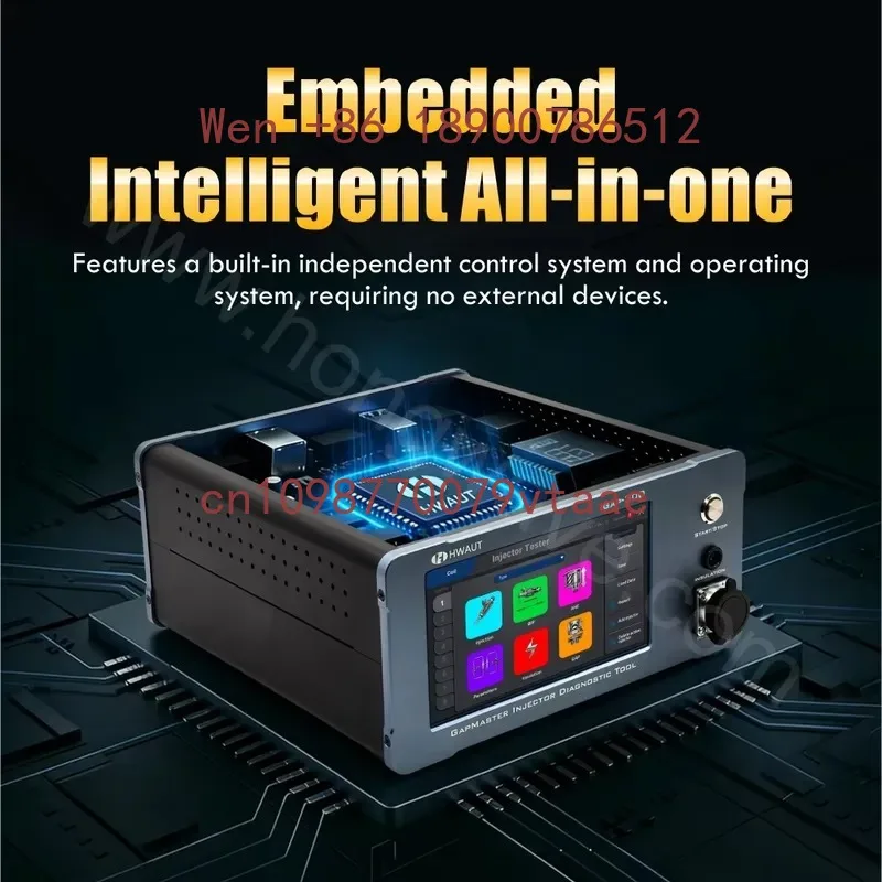 Hwaut IGap-300 Portable Electromagnetic Piezoelectric Air Gap Common Rail Injector Tester Injection Pressure for Solenoid
Hwaut IGap-300 Portable Electromagnetic Piezoelectric Air Gap Common Rail Injector Tester Injection Pressure for Solenoid