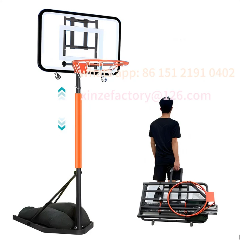Be suitable for portable basketball hoop adult children indoor and outdoor customizable
Be suitable for portable basketball hoop adult children indoor and outdoor customizable