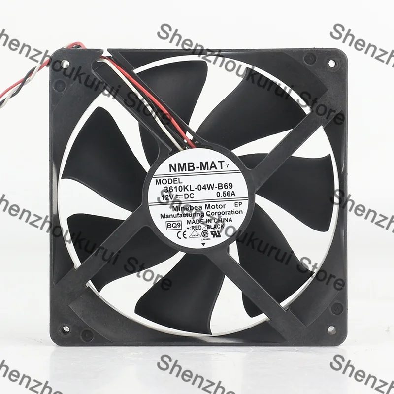 3610KL-04W-B69 Original genuine product NMB 9025 12V 0.56A temperature control large air volume cooling fan
3610KL-04W-B69 Original genuine product NMB 9025 12V 0.56A temperature control large air volume cooling fan