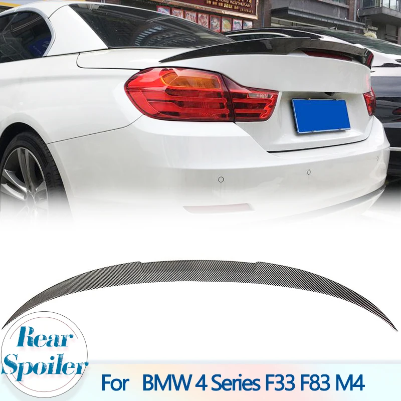 Автомобильный задний спойлер багажника, крылья для BMW 4 серии F33 F83 428i M4 Convertible 2014-2019, задний спойлер из углеродного волокна, крыло багажника, губа
Автомобильный задний спойлер багажника, крылья для BMW 4 серии F33 F83 428i M4 Convertible 2014-2019, задний спойлер из углеродного волокна, крыло багажника, губа