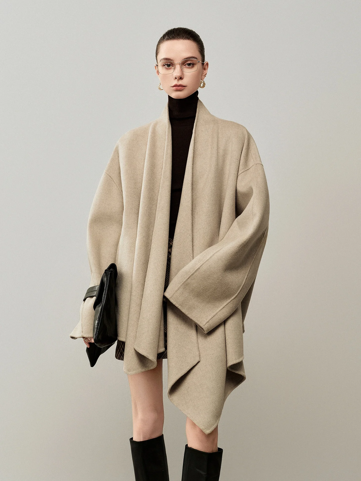 Missprins Double-Faced Woolen ort Coat Women's Loose Silhouette mat Sle Online Exclusive 2025 Winter Youth Faion
Missprins Double-Faced Woolen ort Coat Women's Loose Silhouette mat Sle Online Exclusive 2025 Winter Youth Faion