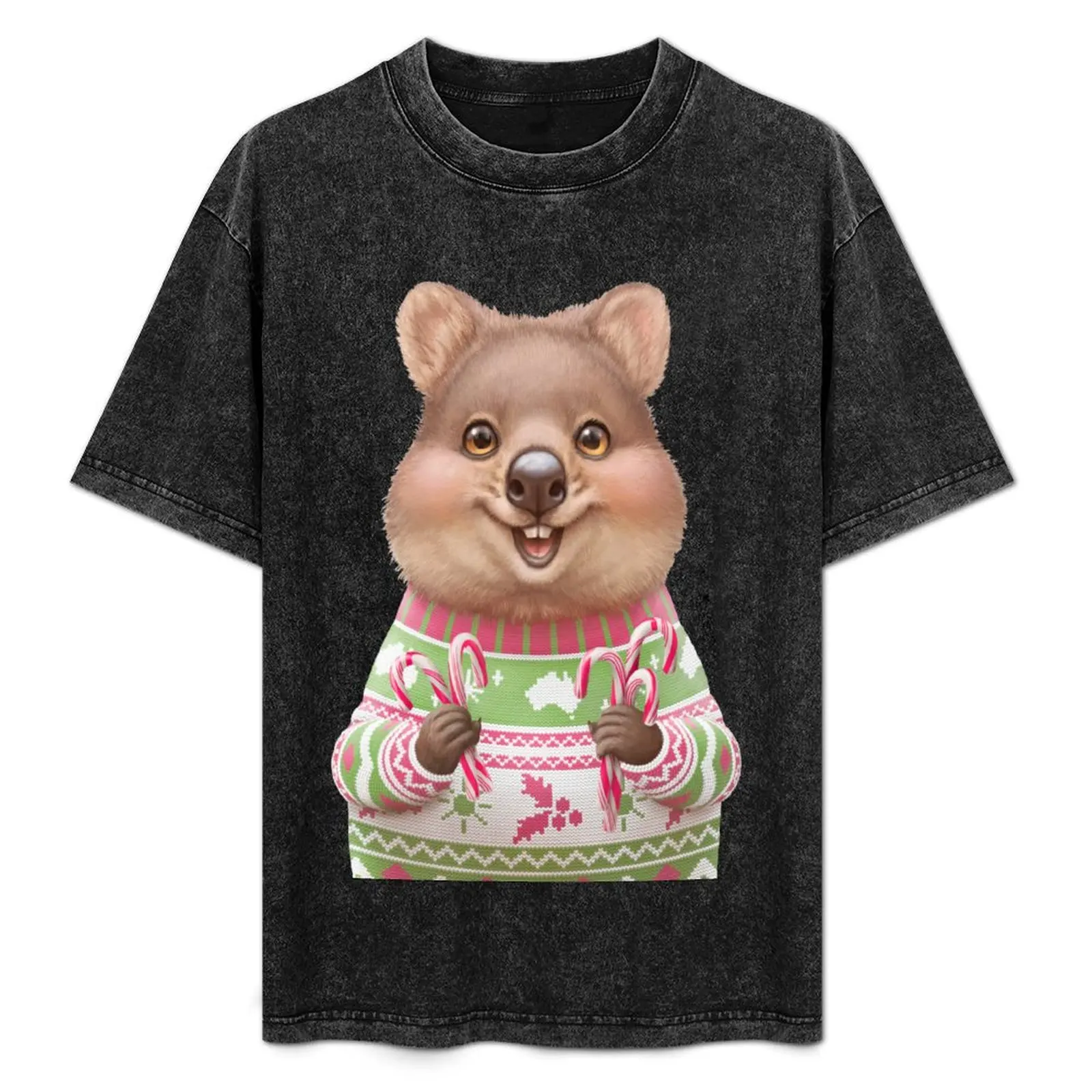 Australian Christmas Quokka T-Shirt Lightweight Sport Basic T-Shirt
Australian Christmas Quokka T-Shirt Lightweight Sport Basic T-Shirt