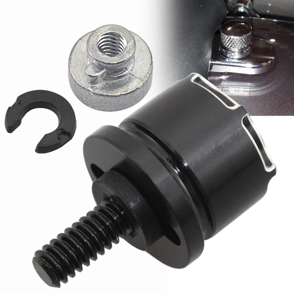 1/4-20" Thread Rear Fender Passenger Seat Bolt Saddle Screw Nut For Harley Sportster Touring Softail Dyna Glide CVO Accessories
1/4-20" Thread Rear Fender Passenger Seat Bolt Saddle Screw Nut For Harley Sportster Touring Softail Dyna Glide CVO Accessories