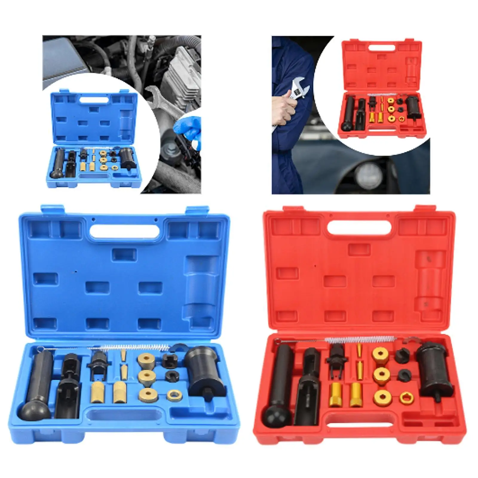 18 Pieces Car Injector Remover Kit Extractor Rustproof Installer Tools for 3.6
18 Pieces Car Injector Remover Kit Extractor Rustproof Installer Tools for 3.6