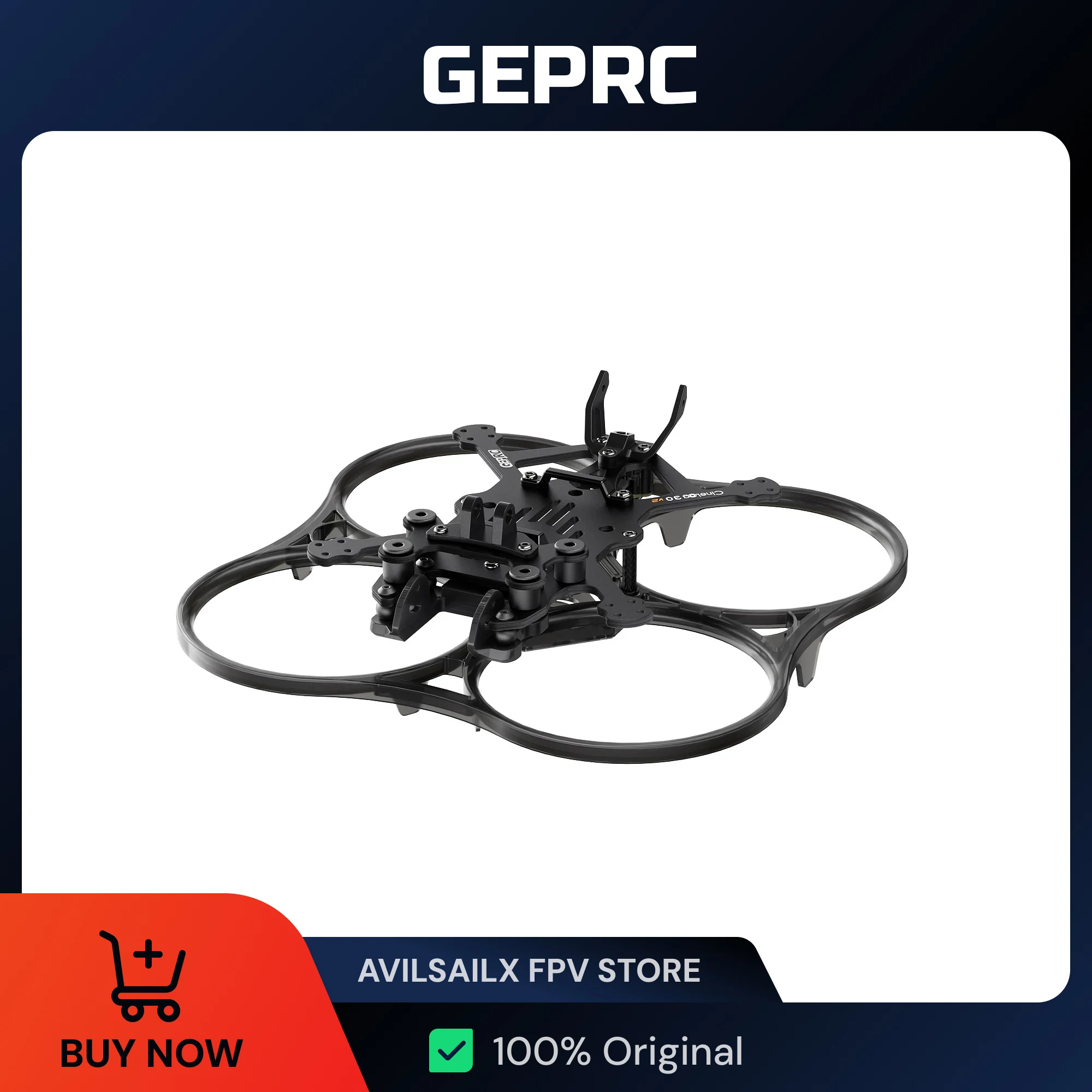 Рамка GEPRC GEP-CL30 O3 V2 для Cinelog30 V2 
Рамка GEPRC GEP-CL30 O3 V2 для Cinelog30 V2
