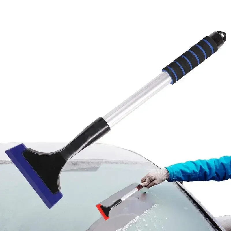 Telescopic Snow Ice Scraper Extra Long Rubber Coated Ergonomic Handle Snow Shovel Multifunctional Car Defrost Ice Remover Tool
Telescopic Snow Ice Scraper Extra Long Rubber Coated Ergonomic Handle Snow Shovel Multifunctional Car Defrost Ice Remover Tool