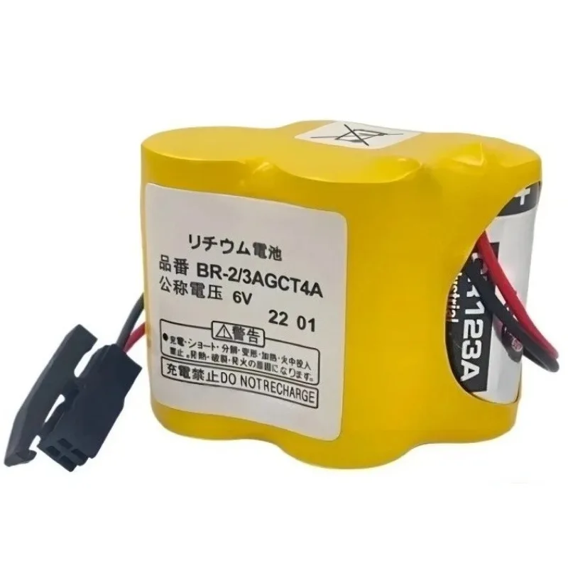 2-4pcs/lot BR-2/3AGCT4A for Machining Center Machine Tool PLC Lithium Battery A98L-0031-0025 Bateria 6V Replacement Battery
2-4pcs/lot BR-2/3AGCT4A for Machining Center Machine Tool PLC Lithium Battery A98L-0031-0025 Bateria 6V Replacement Battery