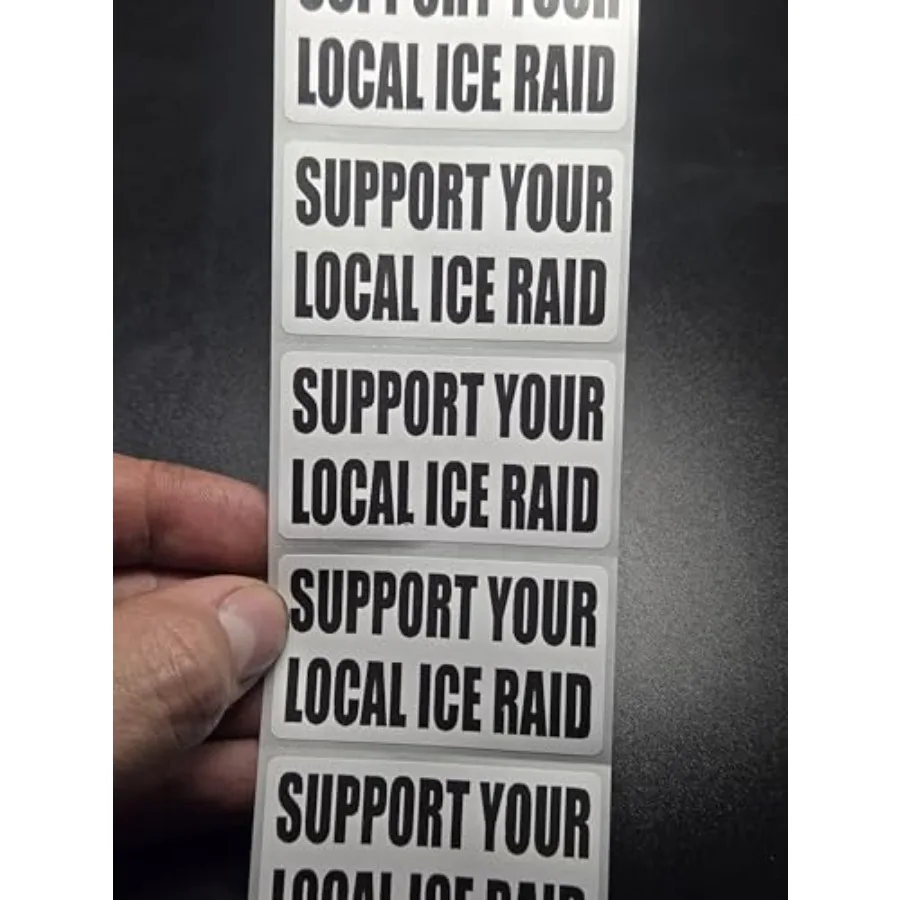 50PCS Support Your Local ICE RAID Stickers Decals Labels Bulk lot
50PCS Support Your Local ICE RAID Stickers Decals Labels Bulk lot