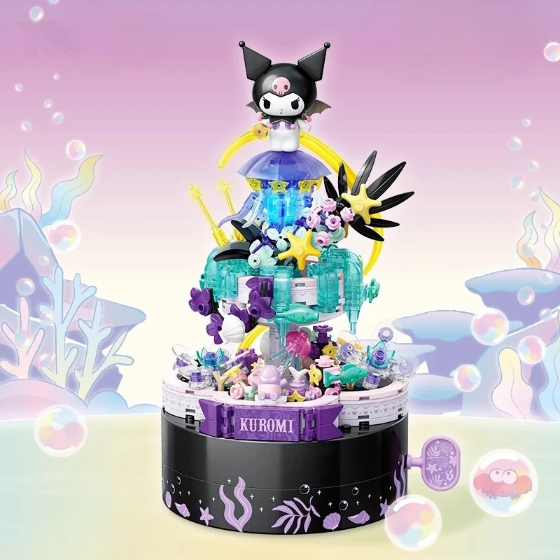 Sanrio Secret Realm Elf Series Building Blocks - Cinnamoroll & Kuromi Puzzle Blocks Desktop Ornament - Best Gift for Holidays
Sanrio Secret Realm Elf Series Building Blocks - Cinnamoroll & Kuromi Puzzle Blocks Desktop Ornament - Best Gift for Holidays